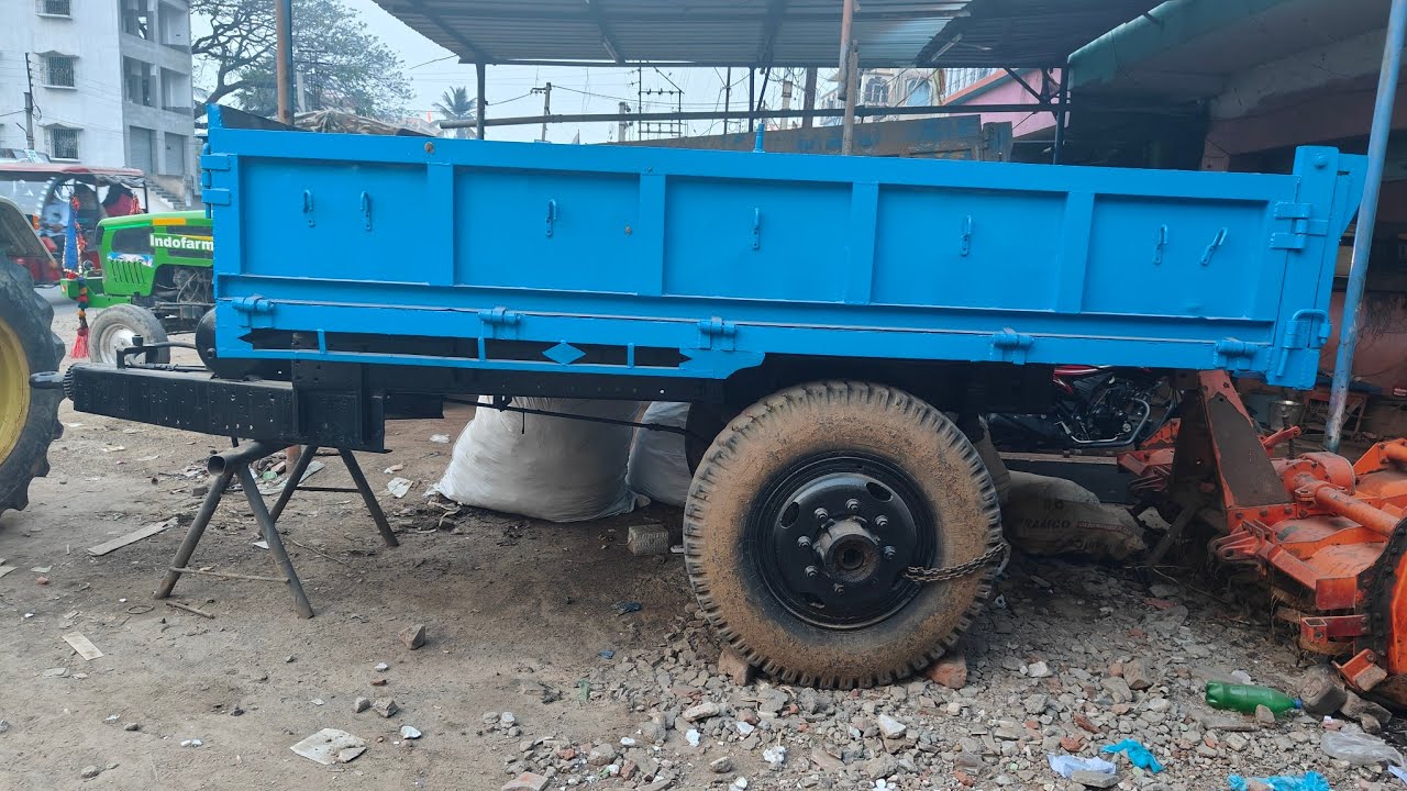 RKH MOTORS পুরাতন হাইড্রলিক ট্রলি ও রোটার ফাল