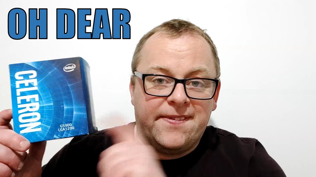 Testing the UK's cheapest Lowest Spec New Build w/ Celeron G5900