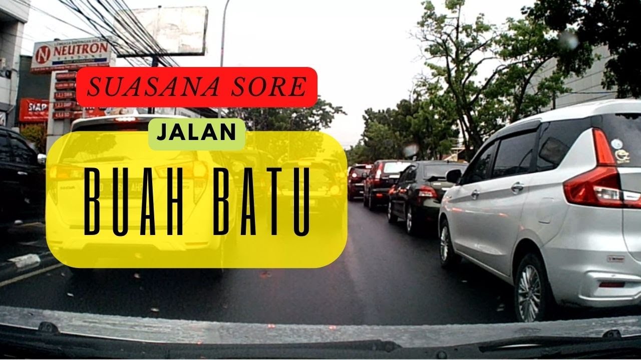 SUASANA SORE JALAN  BUAHBATU BANDUNG || @dafshealing   ​