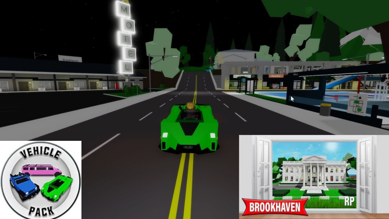 Showing all the vehicles in the vehicle pack pass in roblox brookhaven