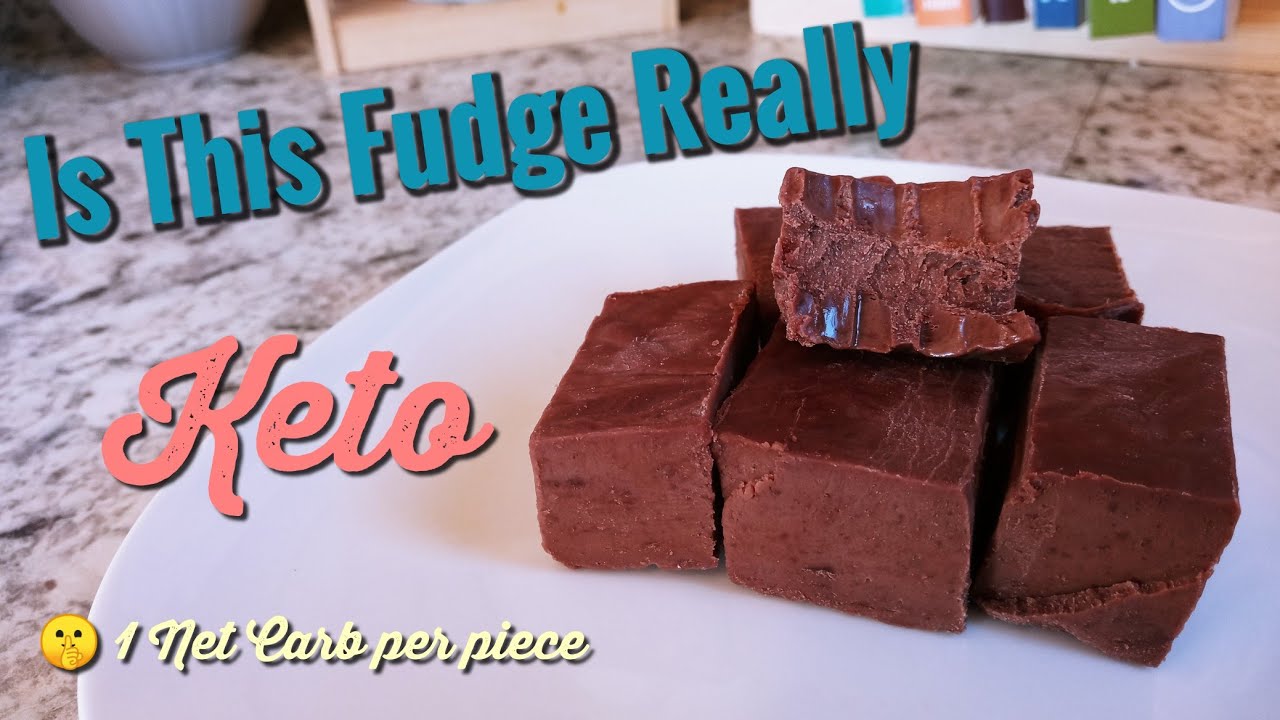 How To Make Keto Fudge From Scratch| 1 Net Carb Easy Recipe| Keto, Low Carb & Sugar- Free