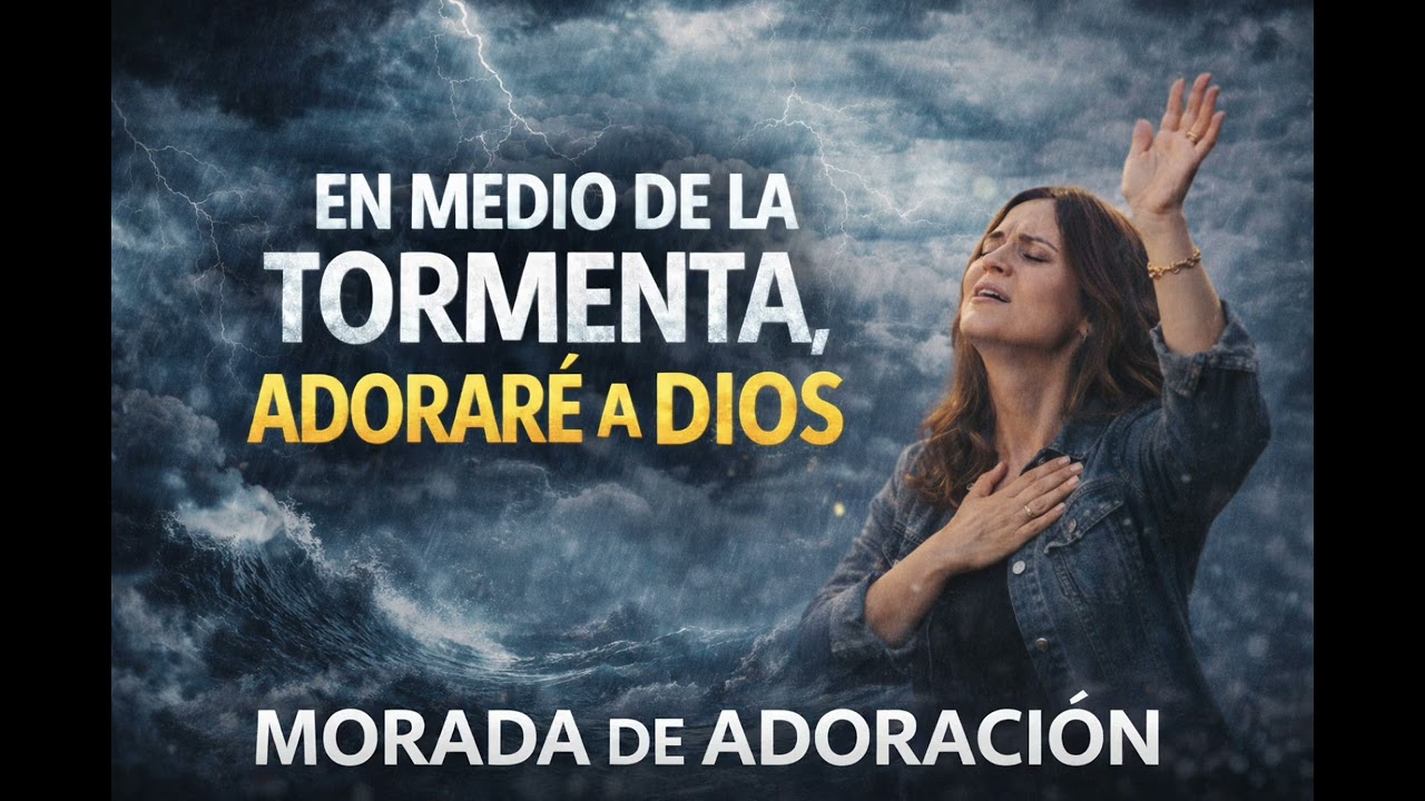 EN MEDIO DE LA TORMENTA, ADORARÉ A DIOS” 