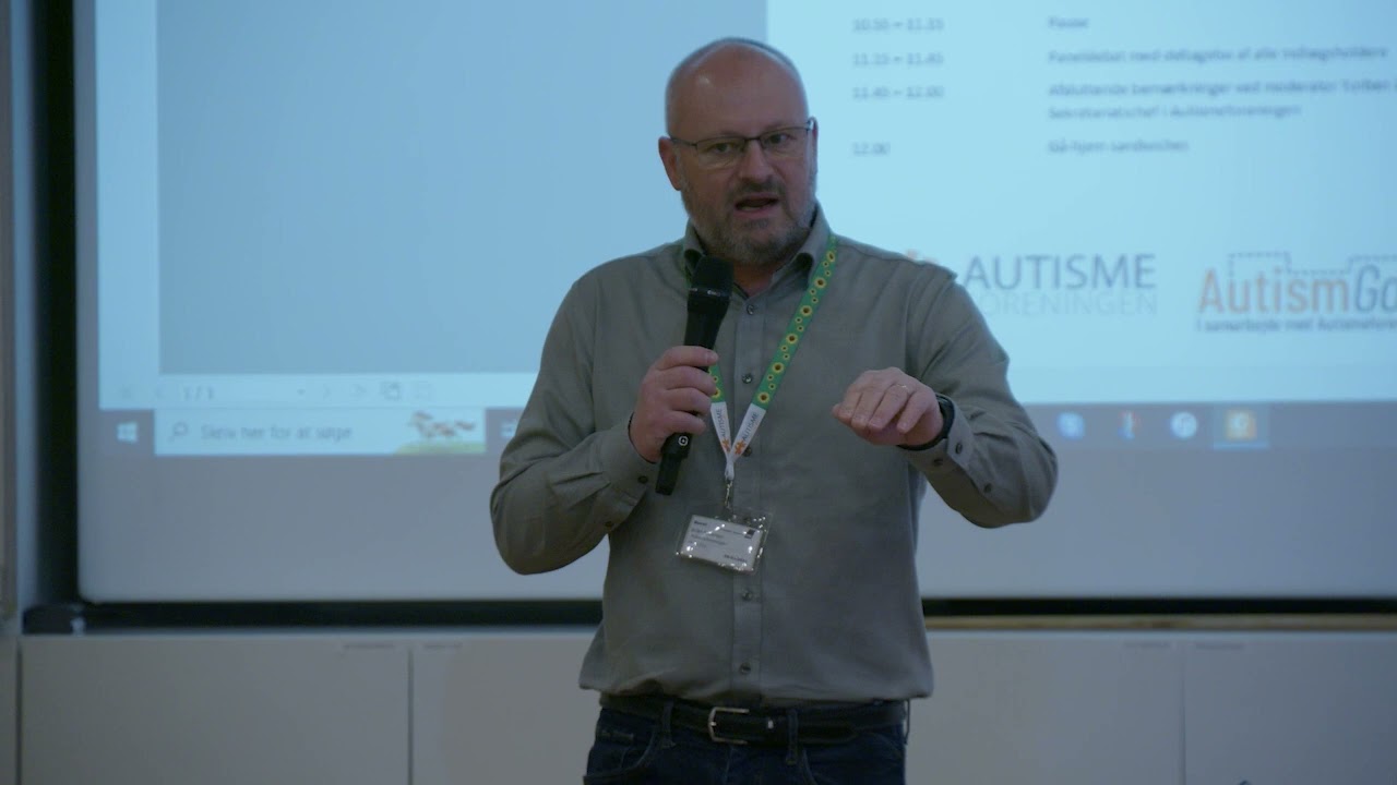 Seminar om tilgængelighed - Intro ved Autismeforeningens formand Brian Andersen