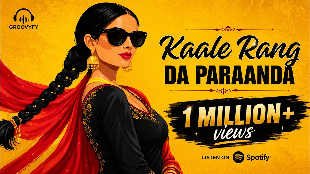 Kaale Rang Da Paranda - Punjabi Folk  | Tribute to Surinder Kaur | Bhangra x Dubstep Remix