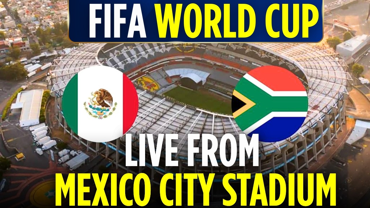 🔴FIFA World Cup LIVE: Fans Arrive for Mexico vs South Africa Opening Match | Estadio Azteca | N18G
