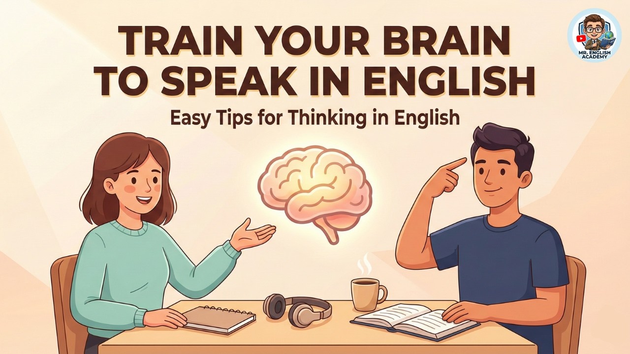 How to Train Your Brain to Speak in English | English Listening Practice | Beginner English Podcast