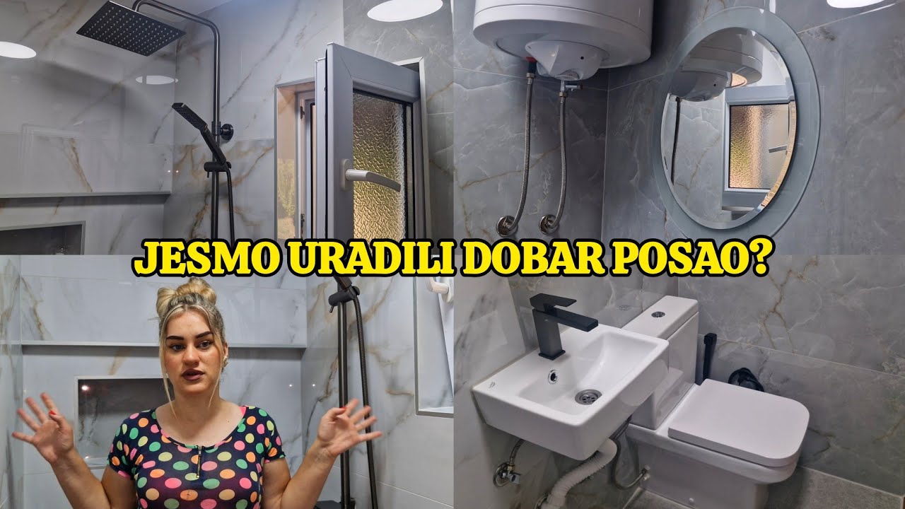 Zavirite u naše novo kupatilo✨️ koštalo nas je ovoliko na kraju🔥