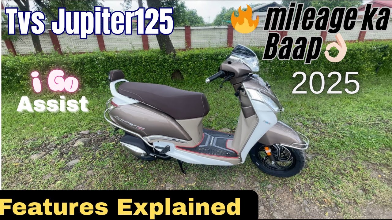 TVS Jupiter 125 i-GO Assist | Smart Feature Explained!”