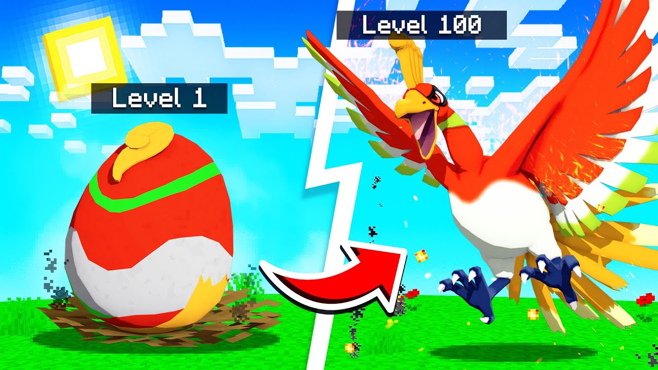 LIFE OF HO-OH IN MINECRAFT!