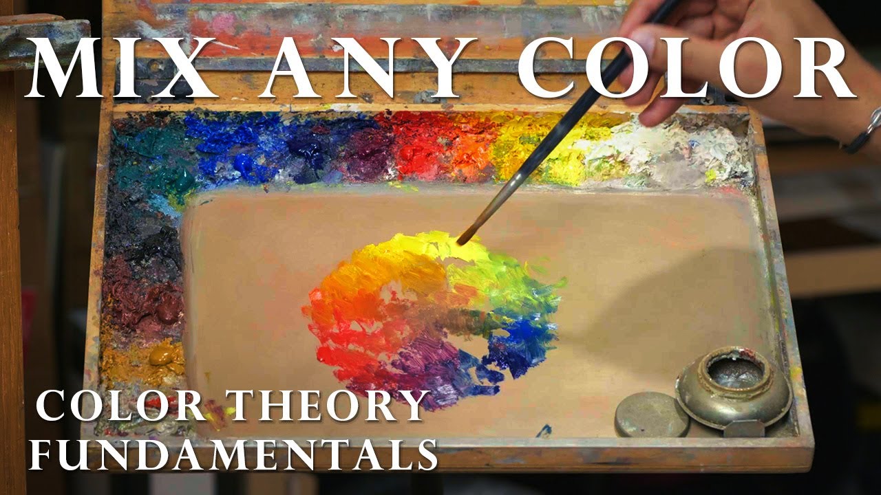My Palette for Painting ANYTHING in Oils - Color Mixing and Theory