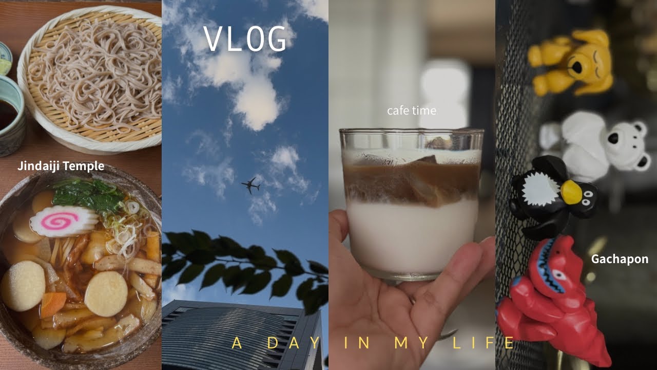 【VLOG】秋を満喫する大人の日常 | 米粉パウンドケーキ作り | 深大寺で黄昏れ | DAISUKE KONDOガチャ