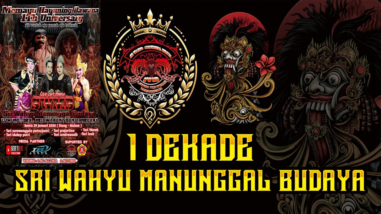 🔴 LIVE KESENIAN WAROK SRI WAHYU MANUGGAL BUDAYA DARI DUSUN LUWUNG DESA BEJI PEJAWARAN