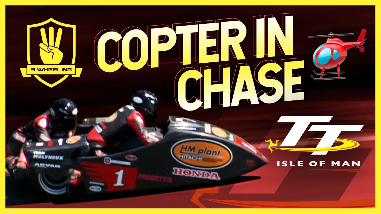 COPTER IN CHASE 🚁 After Dave Molyneux & Rick Long in spectacular aerial footage.
