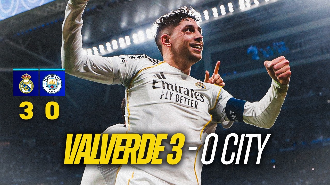 ANÁLISIS DEL REAL MADRID 3 - 0 MANCHESTER CITY