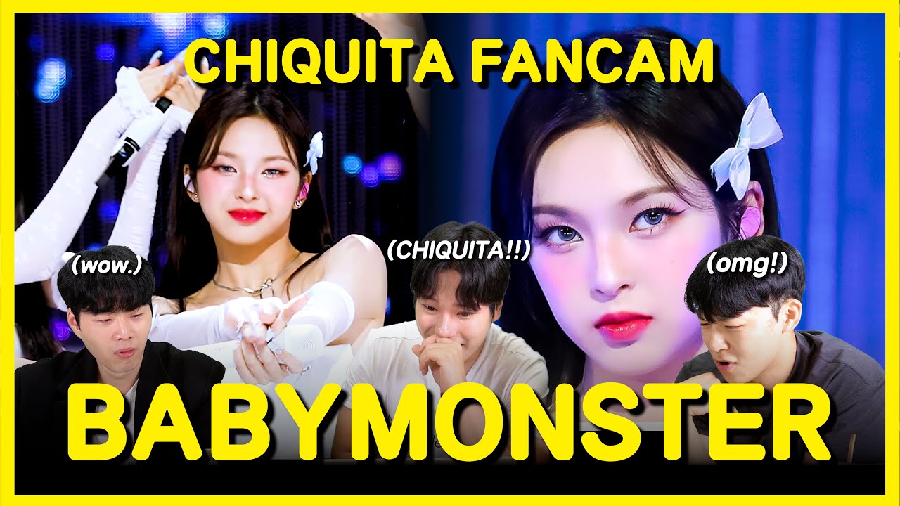 BABYMONSTER - 'FOREVER' (CHIQUITA FanCam) REACTION !! 😘😳