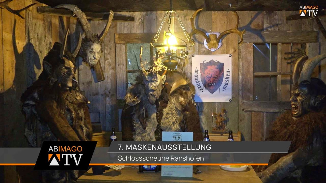 7. Masken­ausstellung D´Zwidan Hölln Teifin