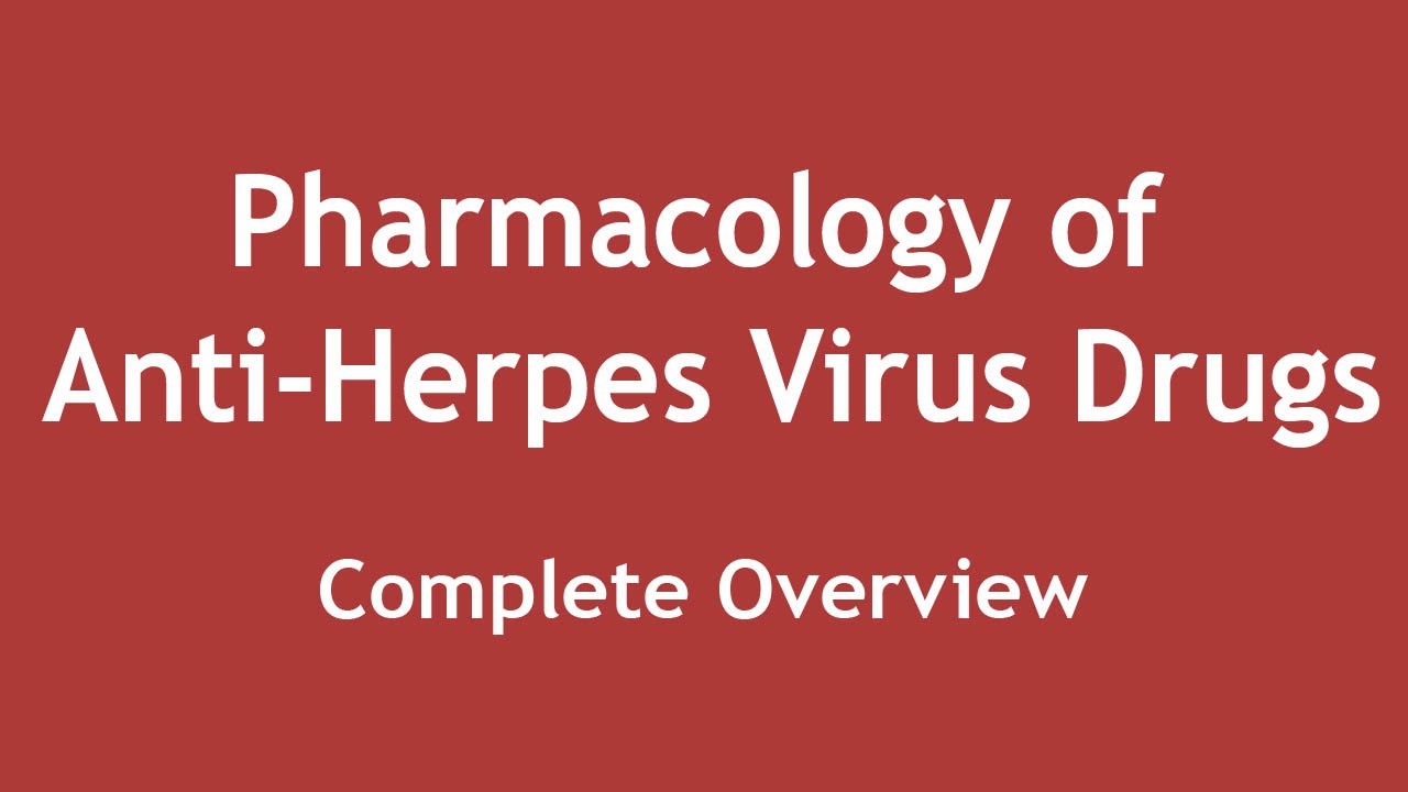 Pharmacology of Anti-Herpes Virus Drugs (Complete Overview) [ENGLISH] | Dr. Shikha Parmar