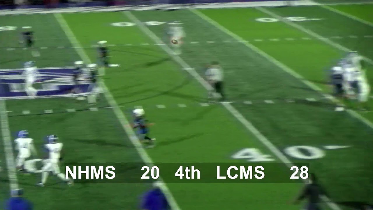 Football North Middle vs Larue Middle 2025 Championship