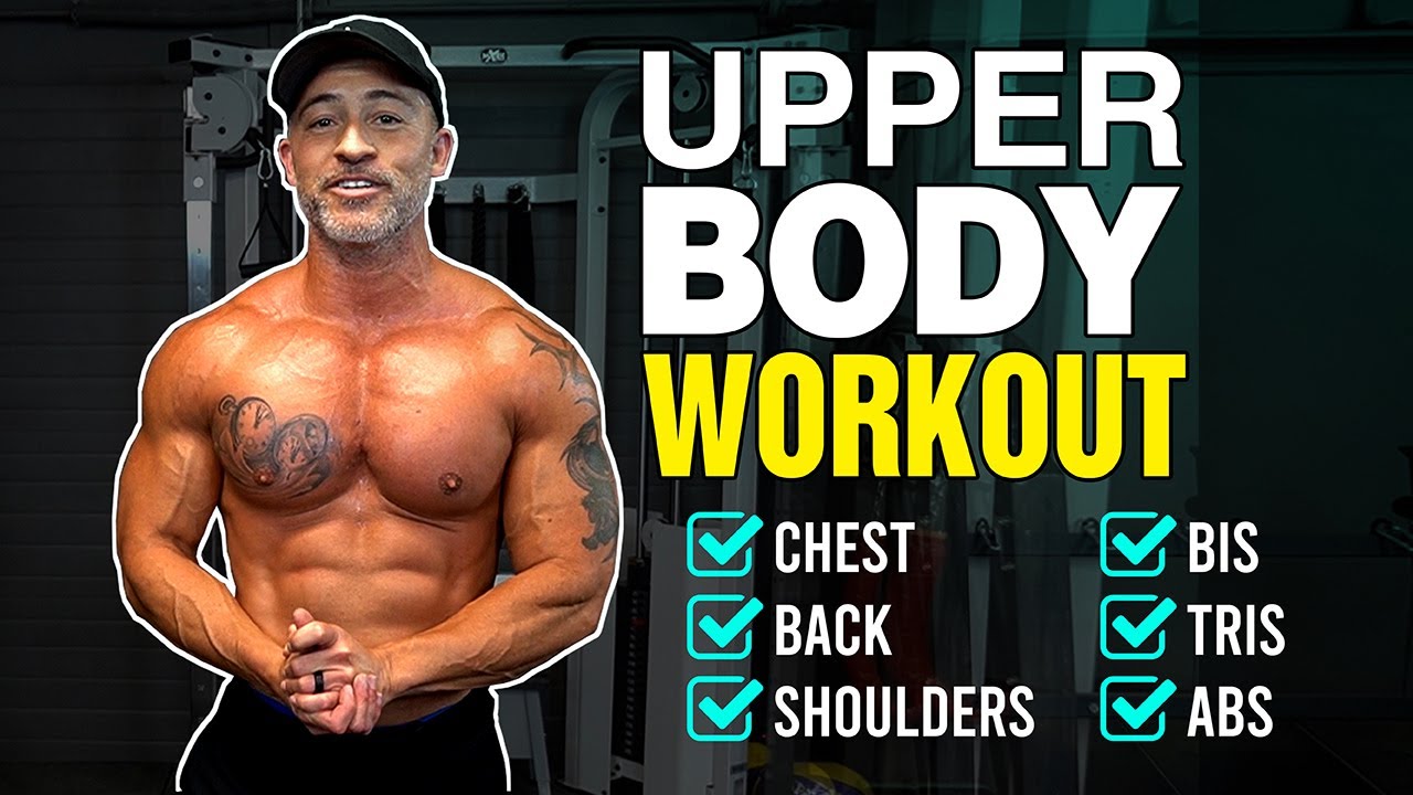 Full Upper Body Workout (For Mass) ✅ Including some of the most effective Muscle Building Splits