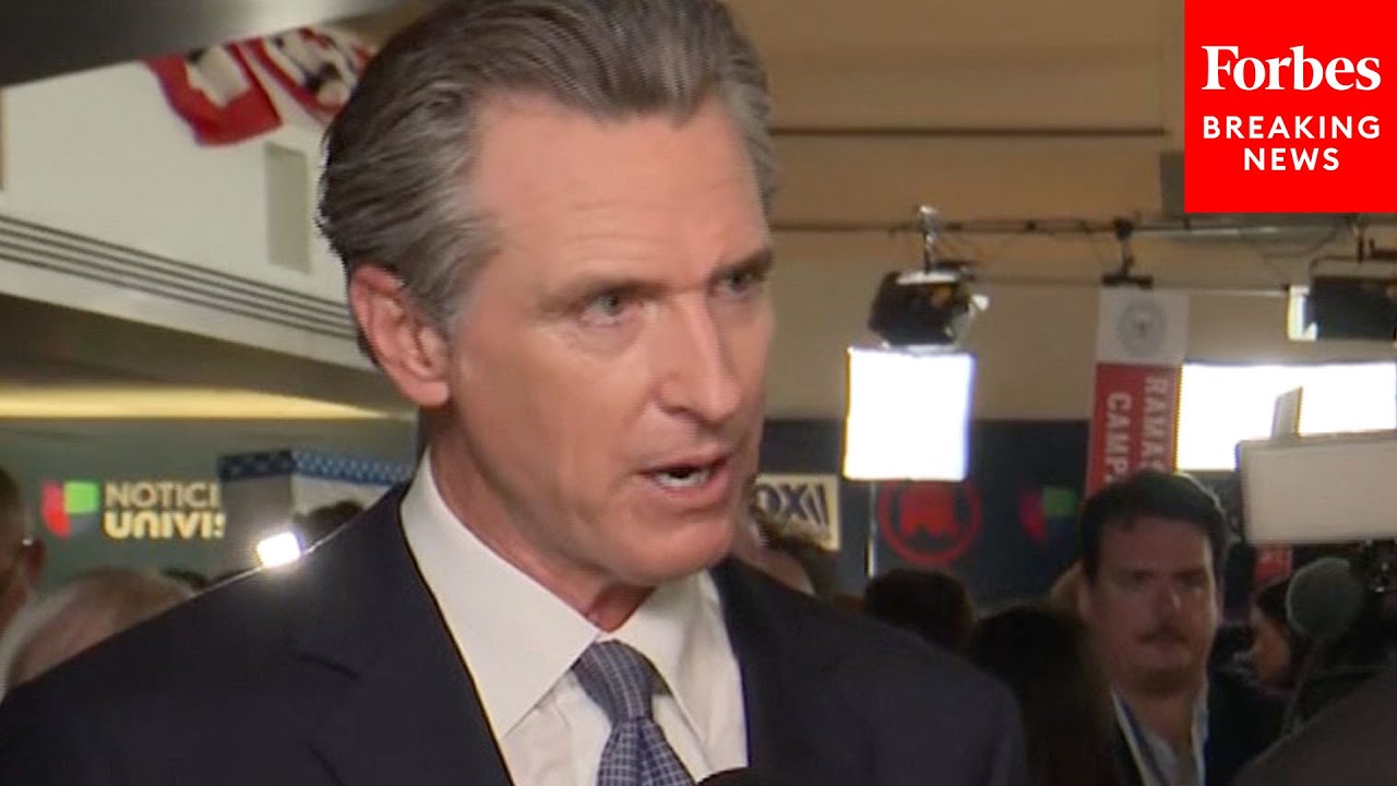 California Gov. Gavin Newsom Blasts DeSantis For 'Hypocrisy' In Reaction To Second 2024 GOP Debate