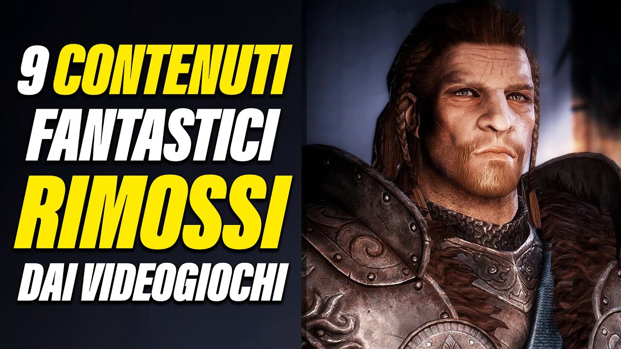 9 CONTENUTI FANTASTICI RIMOSSI DAI  VIDEOGIOCHI