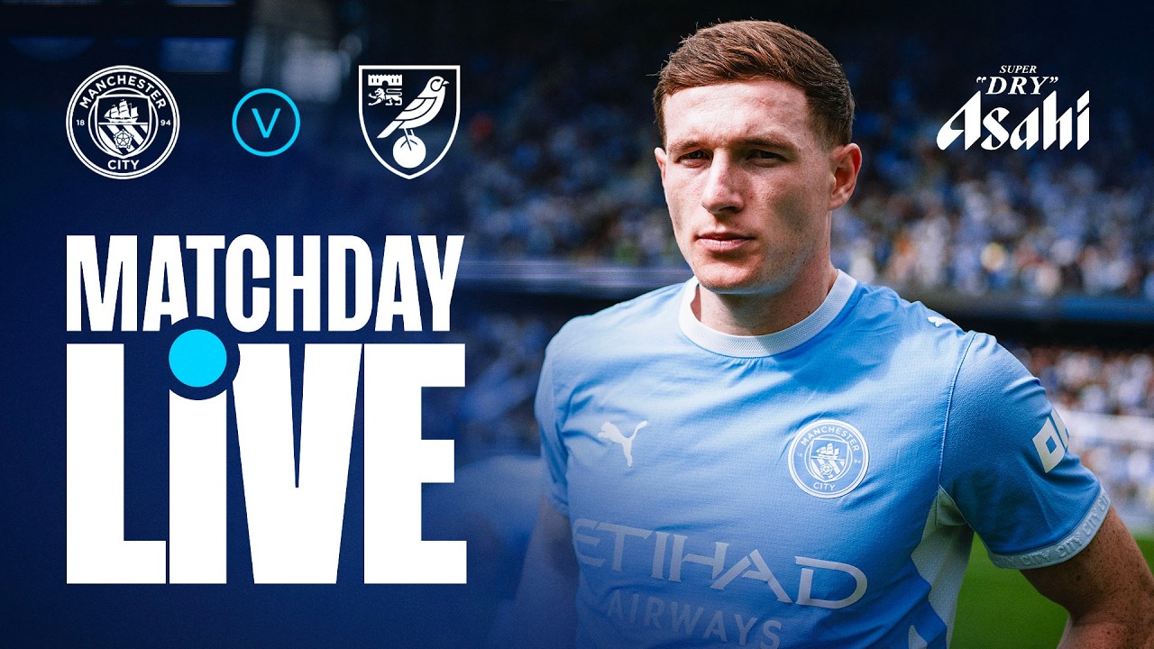 MatchDay Live! | Man City v Norwich City | Carabao Cup 3rd Round
