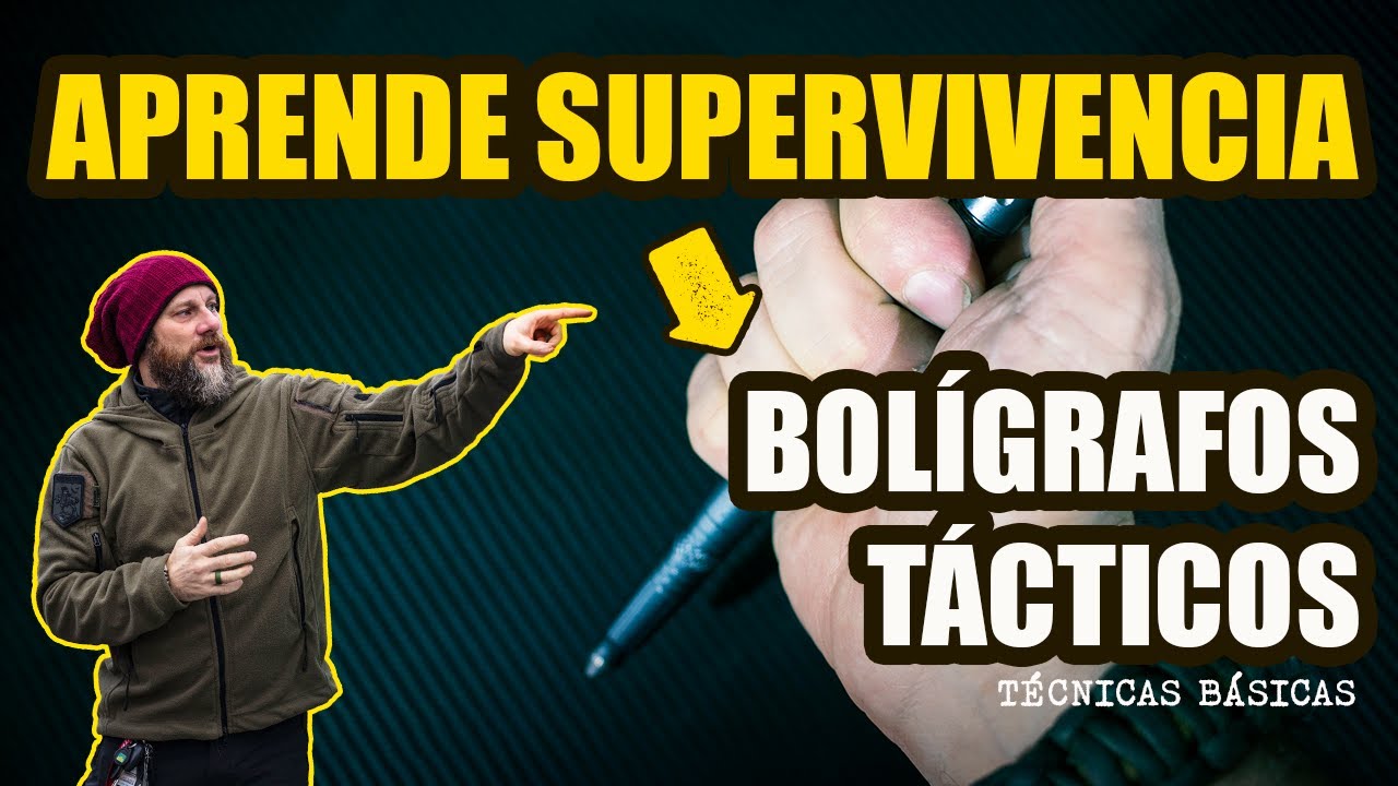 Técnicas básicas de defensa con bolígrafos tácticos