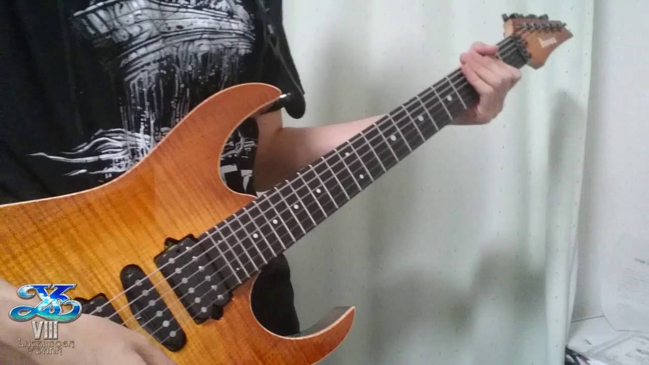 【TAB】Ys VIII: Lacrimosa of Dana:CRIMSON FIGHTER(Boss Theme 2) Guitar Cover