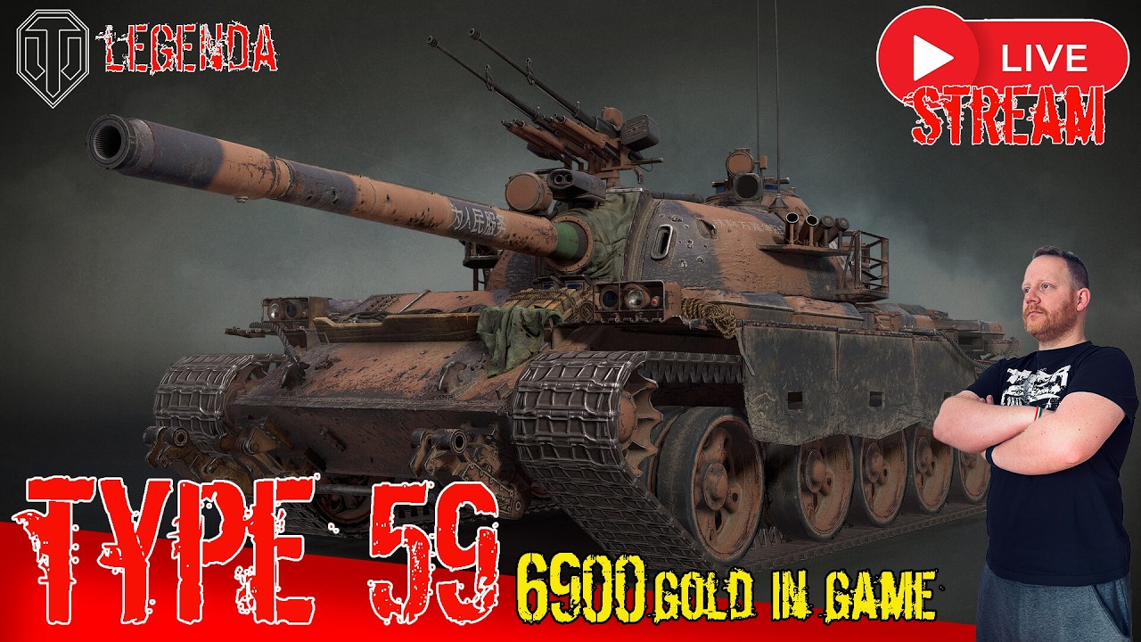 WOT LIVE #12 - TYPE 59 6900 GOLD! MEGÉRI?? BY Karesz1983
