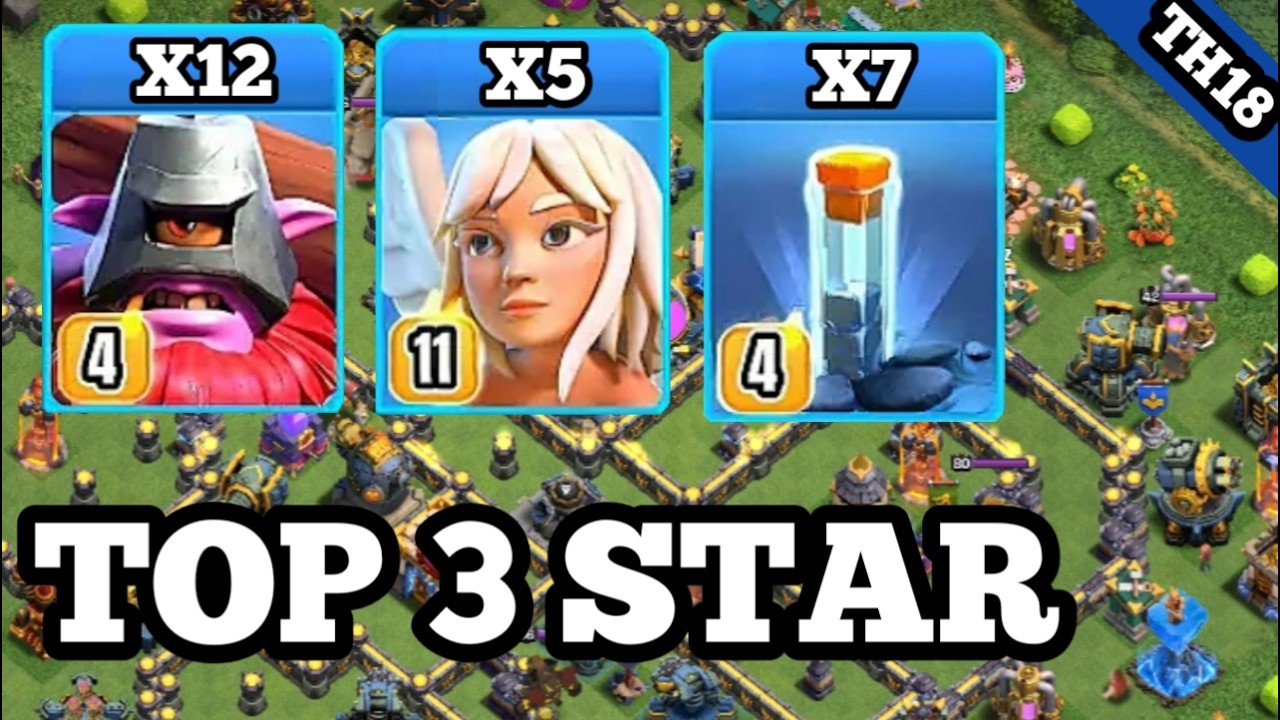 Th18 thrower attack I best th18 attack strategy coc