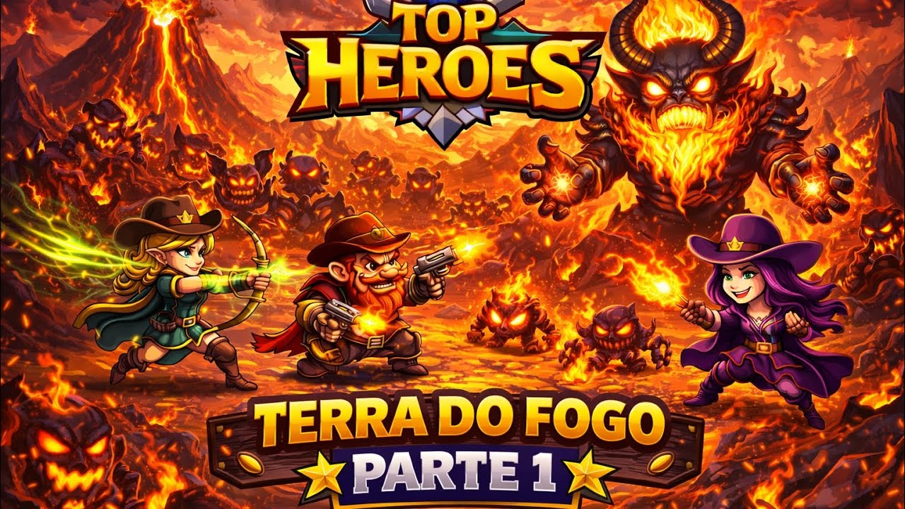 Top Heroes - Terra do Fogo Parte 1