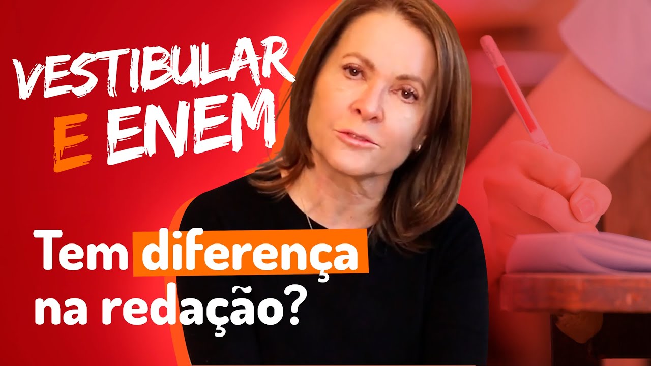 Vestibular e Enem: tem diferen&ccedil;a na prova de reda&ccedil;&atilde;o?