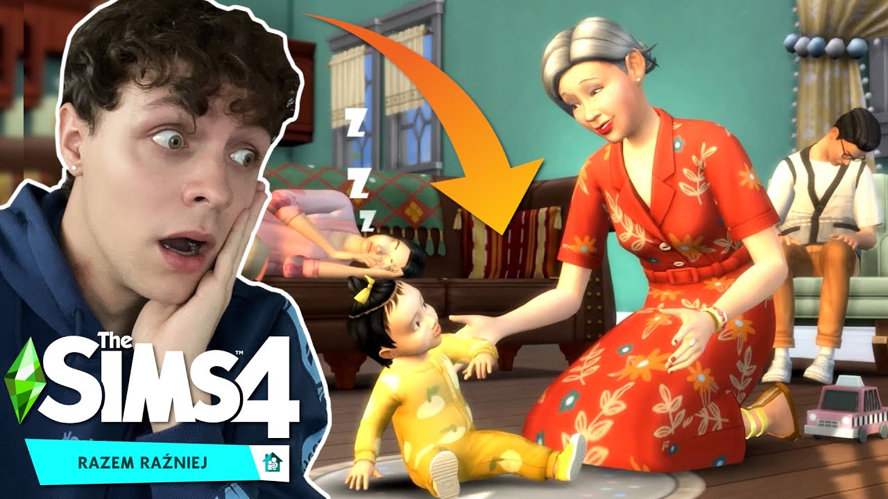 M&Oacute;J WYMARZONY DODATEK DO SIMS 4 - reakcja na zwiastun SIMS 4 RAZEM RAŹNIEJ