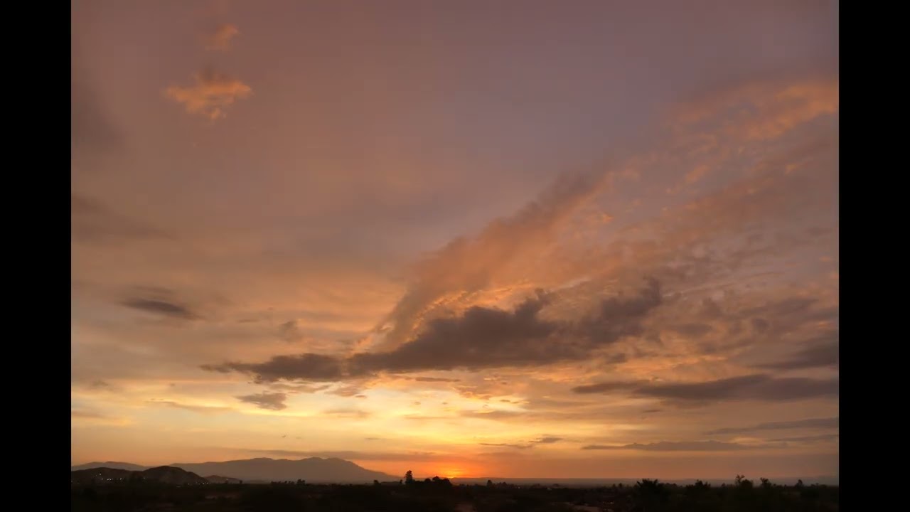 Nazca sunset 4K