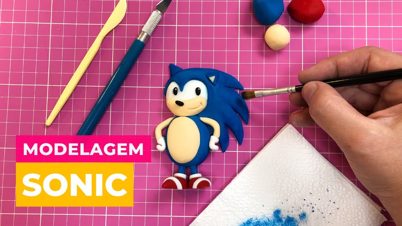 Sonic em Pasta Americana