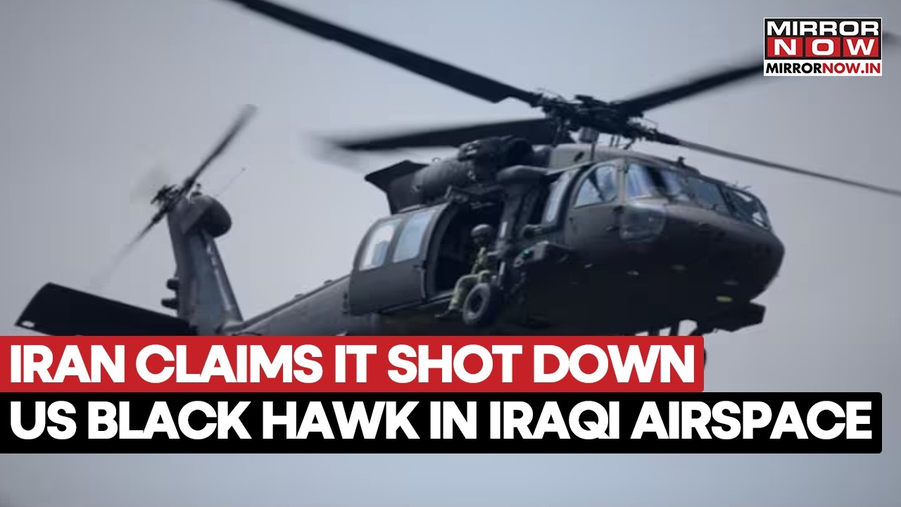 Iran Downs US Black Hawk? Tehran Claims Strike Inside Iraqi Airspace | War Escalates