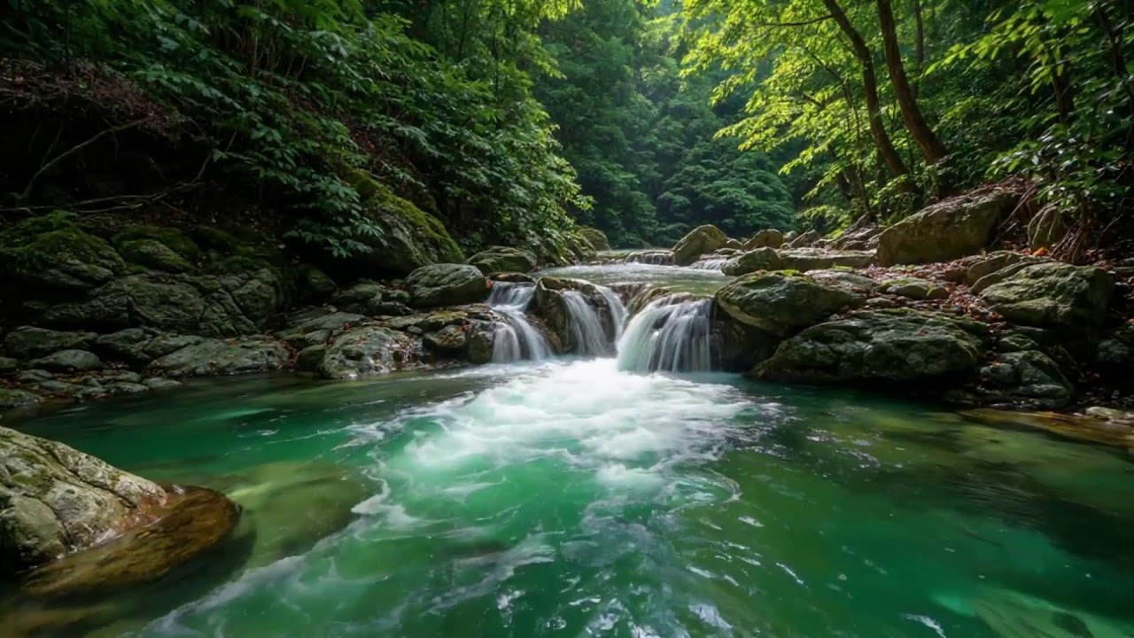 Natural River Water Sounds for Sleep Creating a Balanced Background for Rest