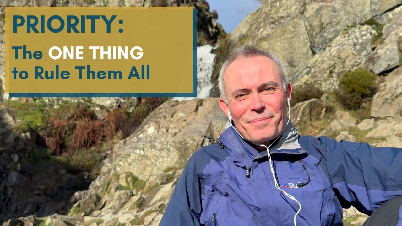 Priority: The One Thing to Rule Them All | Monday Message 9 | Productivity
