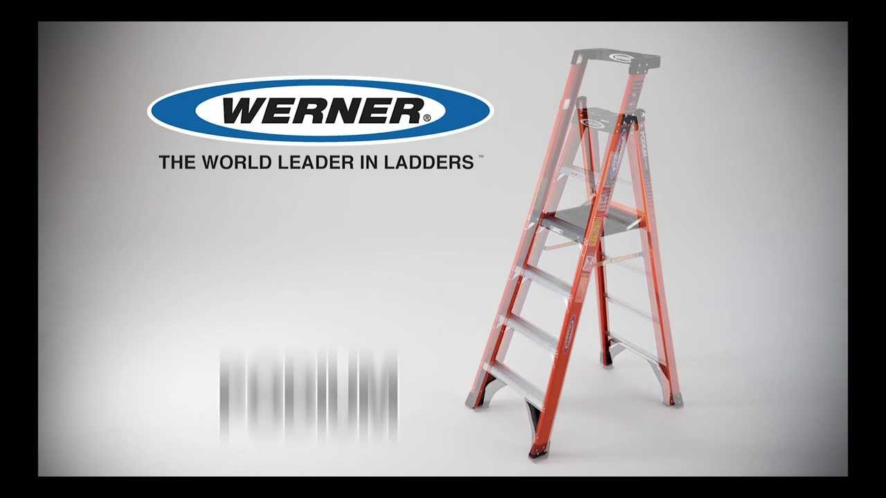 Werner Ladder - PDIA Series Podium Ladder Features and Benefits