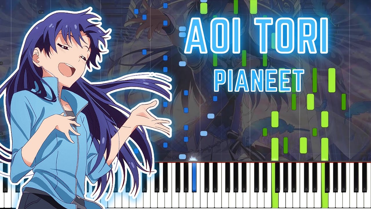 [Pianeet] Aoi Tori - The iDOLM@STER OST - Piano Tutorial || Synthesia