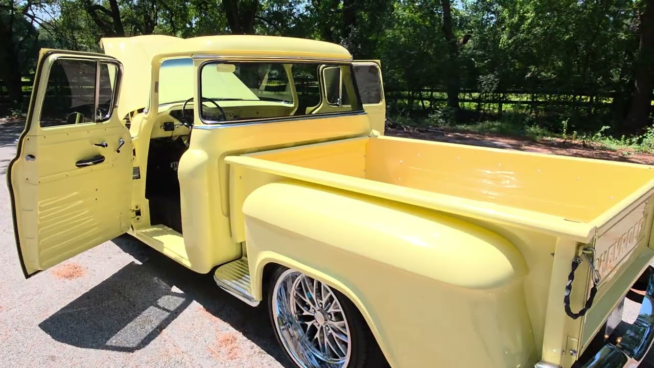 1957 Chevrolet 3100 Short Bed Custom Loaded ! Houston TX 832-606-0001 $89,500 Free Shipping 