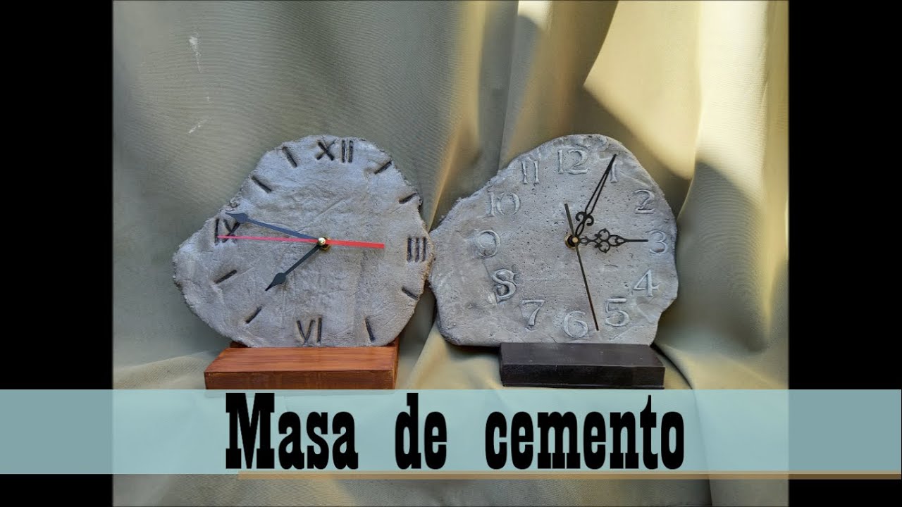Masa de cemento fácil