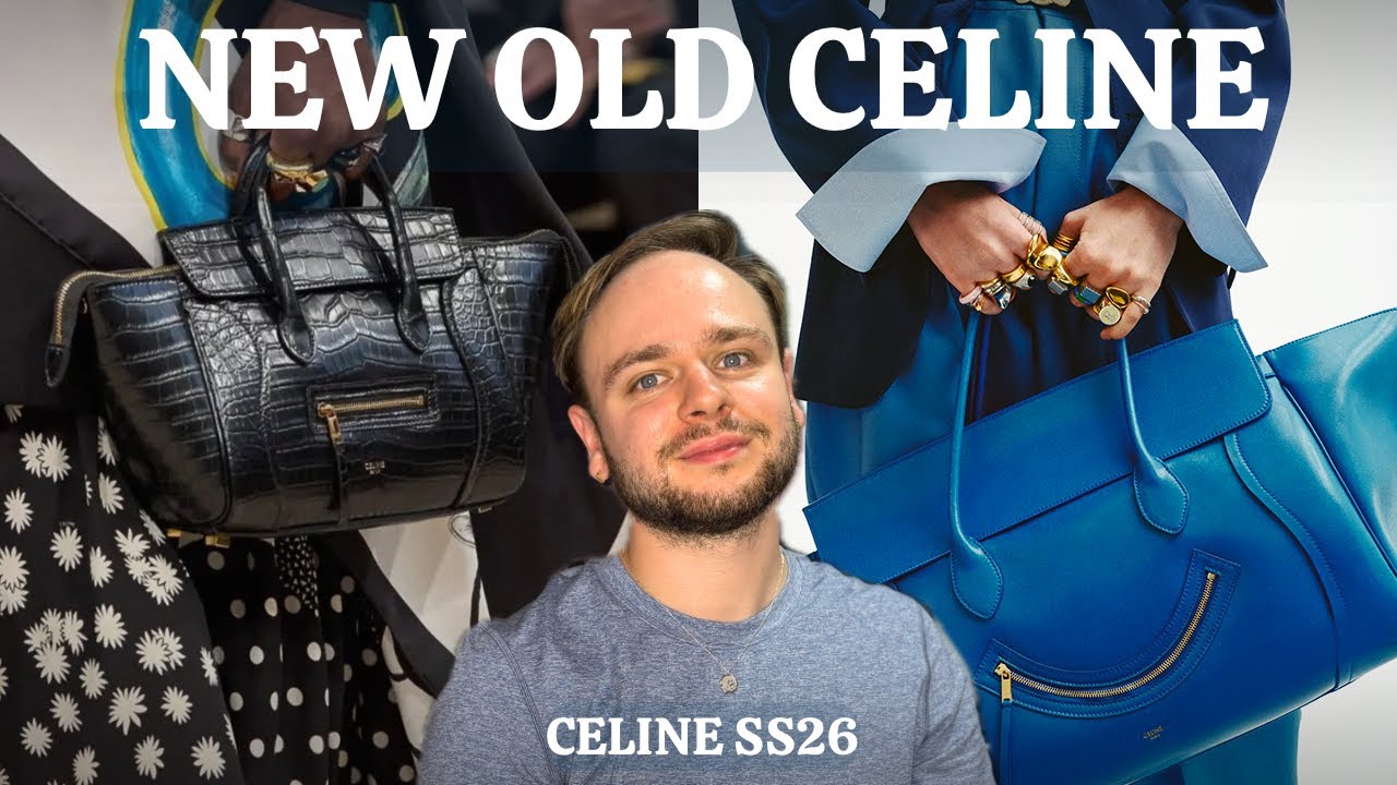 The Celine Phantom Luggage Tote IS BACK 😍 A New Celine Era with Micheal Rider Celine SS26 PFW