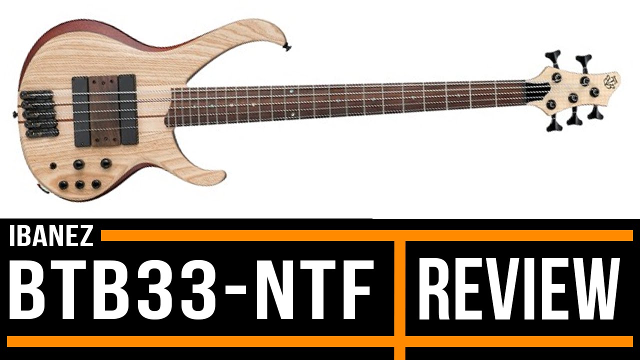 Ibanez BTB33-NTF Bass Guitar | Guitar Interactive Review