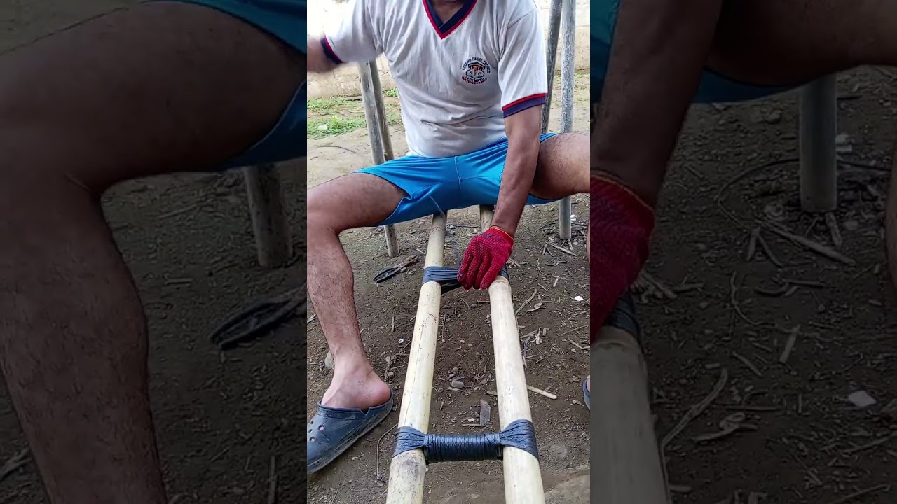 Como hacer una escalera a presión sin huecos para enfundar