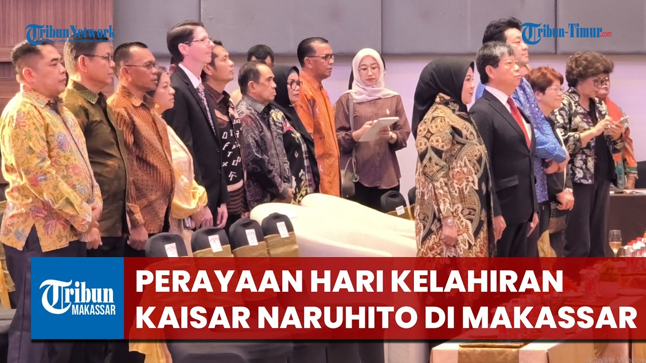 Resepsi Hari Kelahiran Kaisar Jepang Digelar di Makassar
