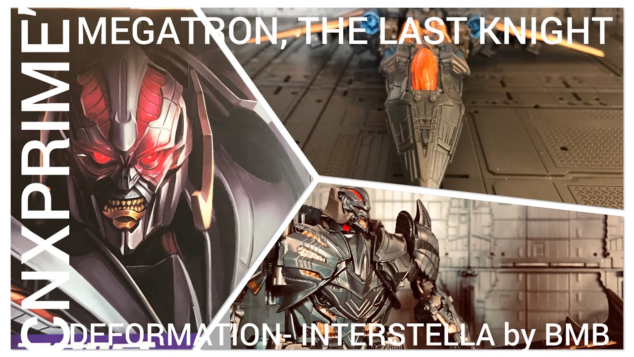 Megatron, Transformers THE LAST KNIGHT, from BmB- INTERSTELLA DEFORMATION, $10 transformers toys!!!