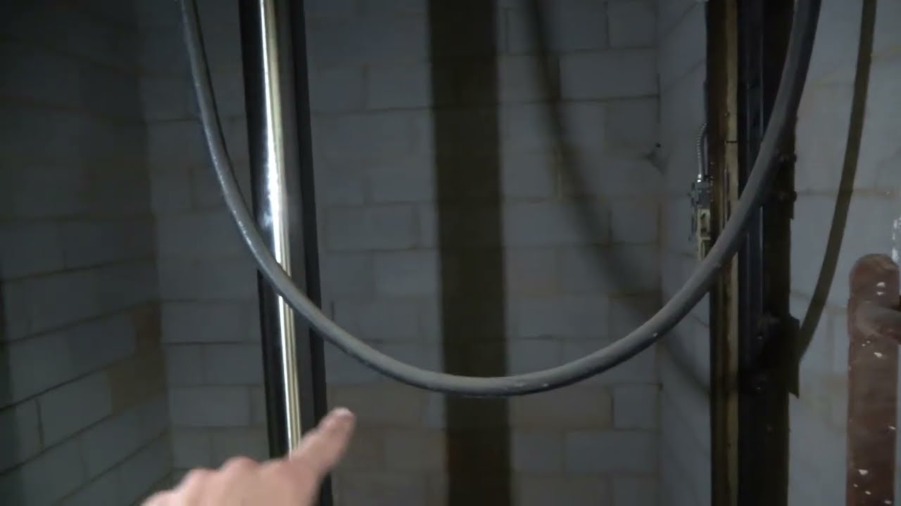 Elevator Shaft & Machine Room Tour! Vintage Dover Hydraulic Elevator from 1976.