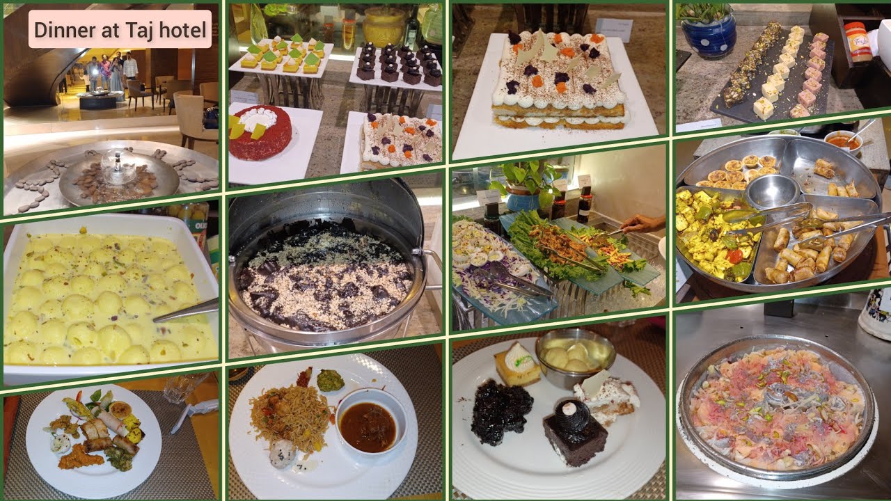 Dinner at Taj Blue Daimond Pune || 5 Star hotel || Buffet Dinner || Khanmade