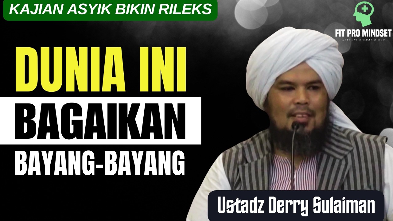 Nikmatnya Hidup dengan Lisan Manis dan Hati Lapang | Ustadz Derry Sulaiman Terbaru.